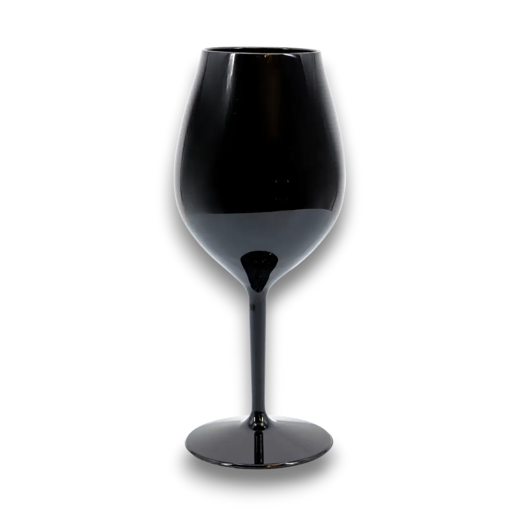 REDONE wine glass black 51cl (Tritan)