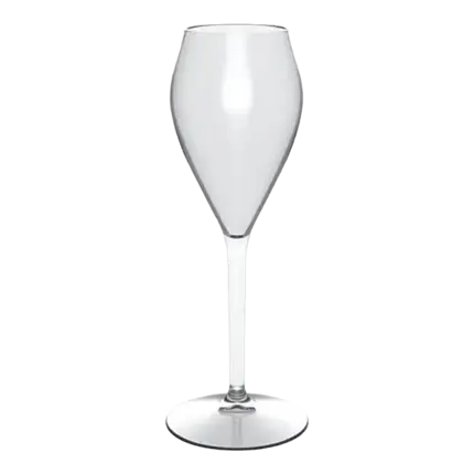 Champagne flute PERLAGE MINI transparent 16cl (Tritan)