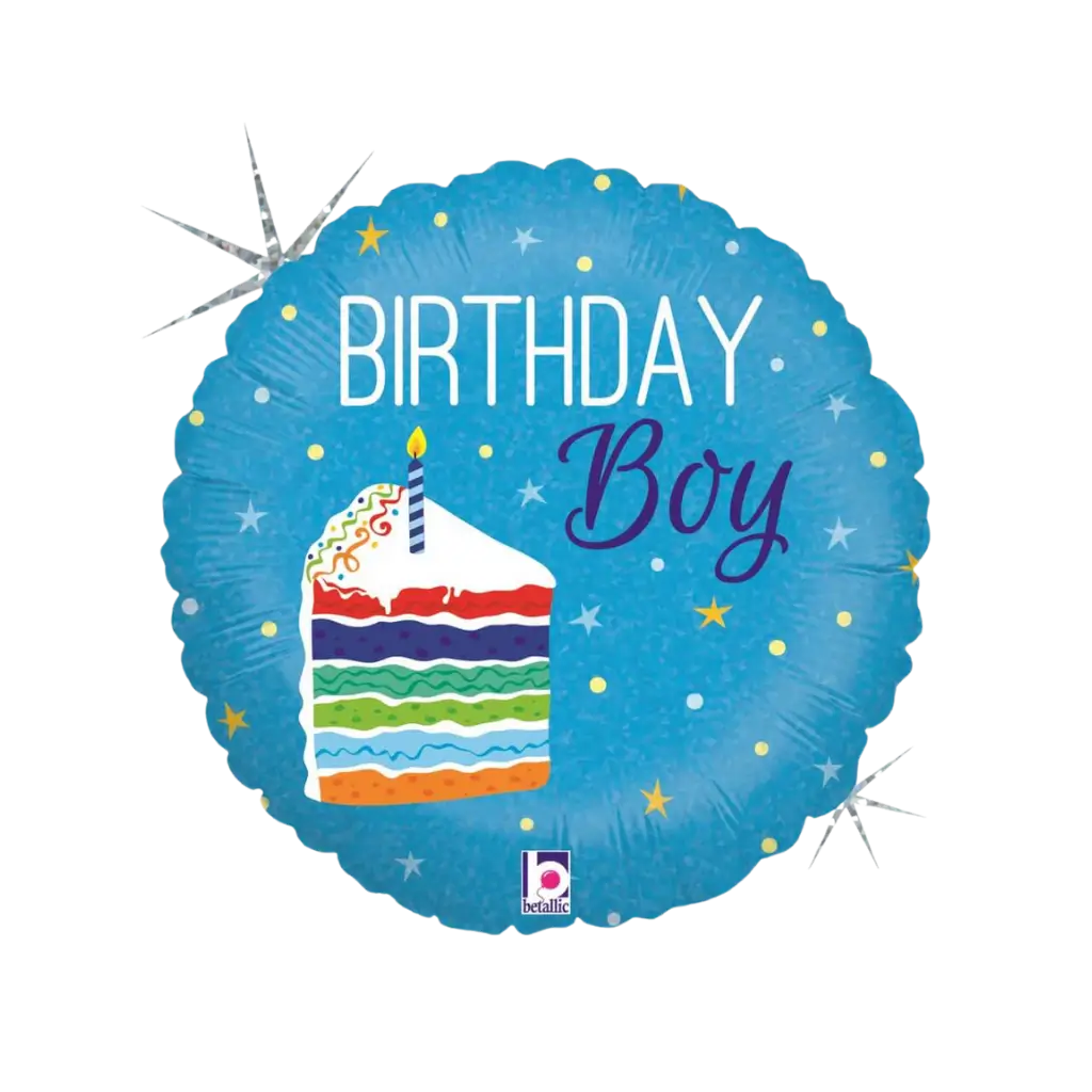 Birthday Boy balloon blue ø45cm
