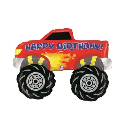 Monster Truck Helium Balloon 102cm