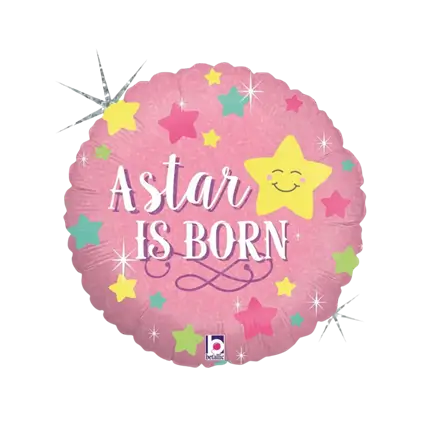 Pink balloon A Star Is Born ø45cm