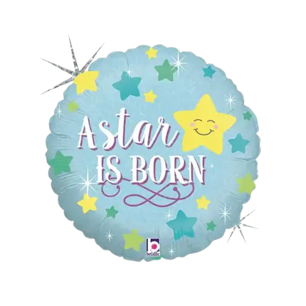 Blue balloon A Star Is Born ø45cm