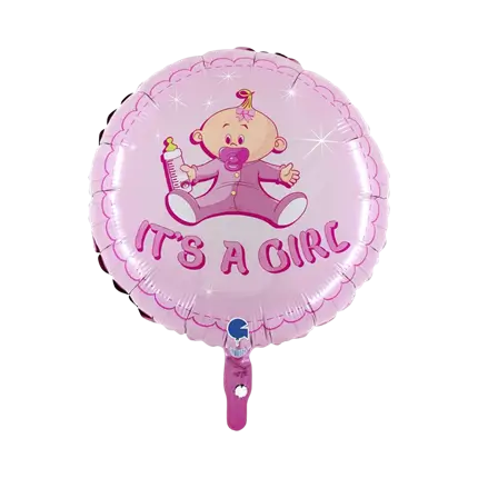 Baby balloon It's a Girl ø45cm