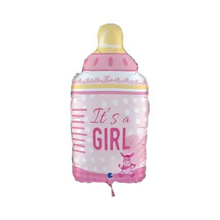 It's a Girl Baby Bottle 74cm