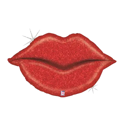 Giant Holographic Mouth Balloon 99cm