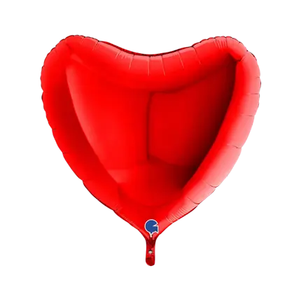 Giant Red Heart Balloon 91cm