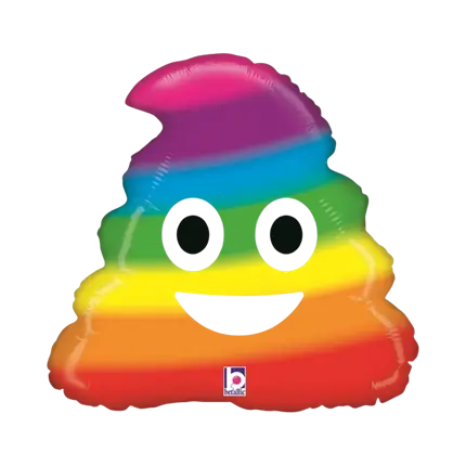 Rainbow Emoji Ball ø51cm