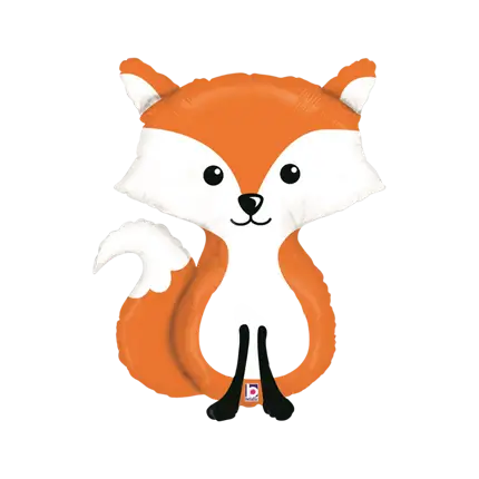 Wooden Fox Ball 91cm