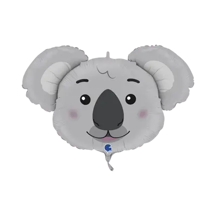 Koala head balloon 94cm