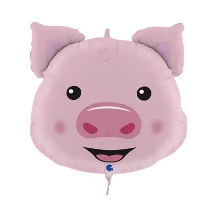 Pig's Head Balloon 76cm