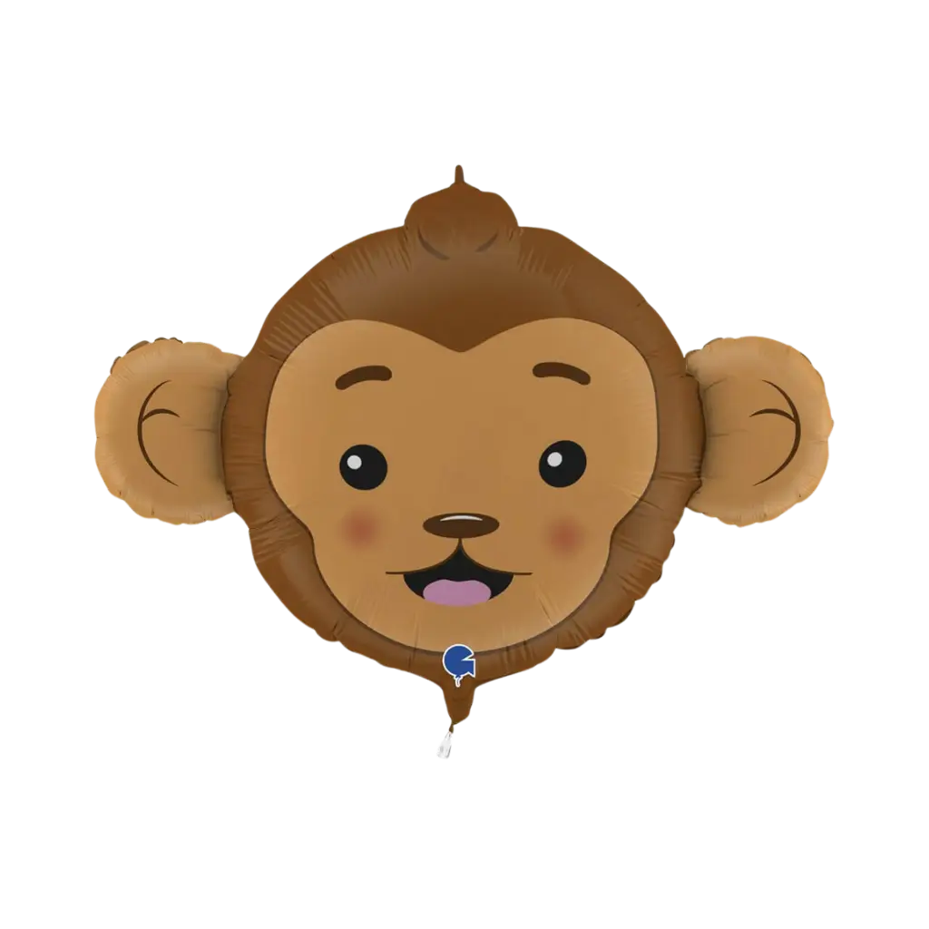Monkey head balloon 91cm