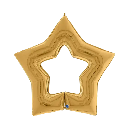 Linky Gold Star Balloon 122cm