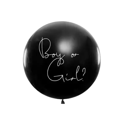 Gender Reveal Boy confetti balloon