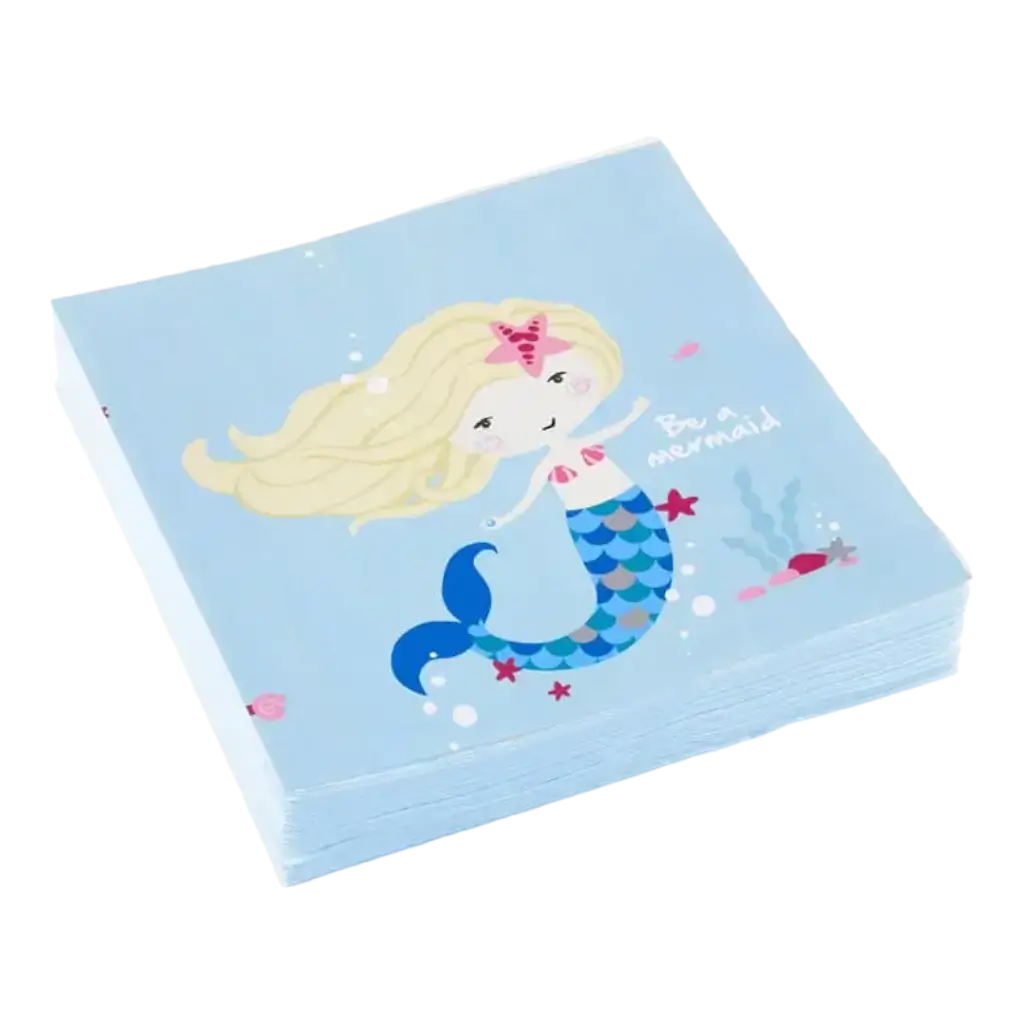 Be a Mermaid paper towel (set of 20)