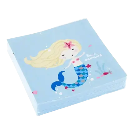 Be a Mermaid paper towel (set of 20)