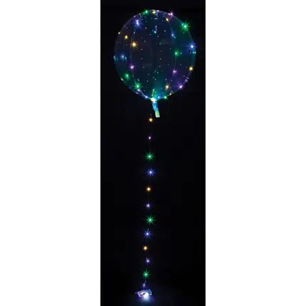 Multicolour LED light balloon ø40cm