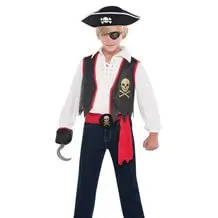 Pirate costume for children 8-10 years