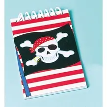 Pack of 12 Pirate Mini Notepads