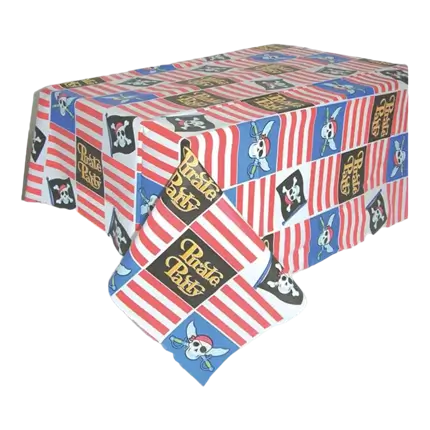 Pirate Birthday Tablecloth 137x243cm