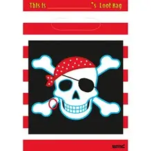 Pirate gift bag 16,5x25cm