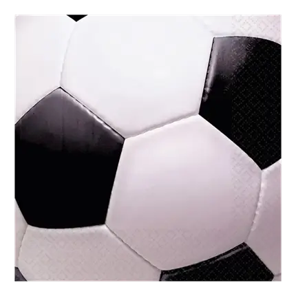 Square paper towel Soccer ball