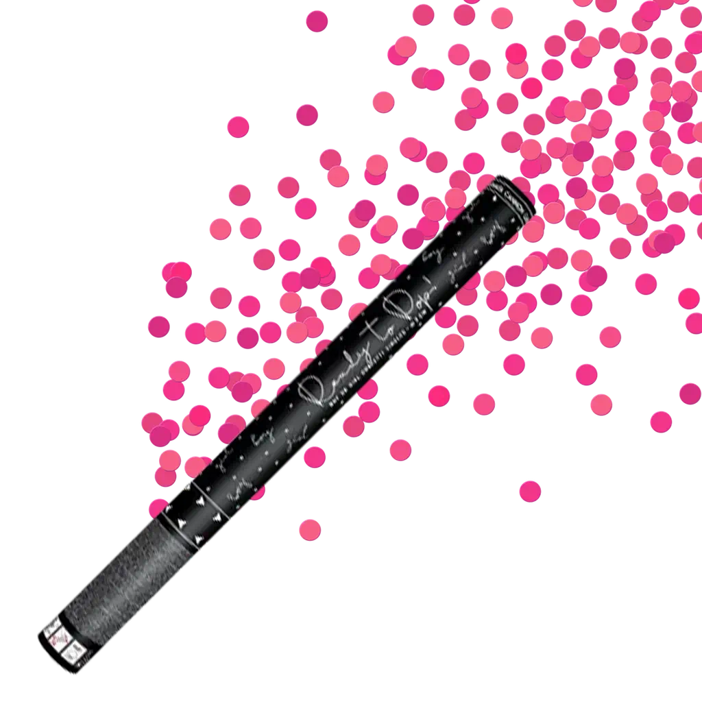 Gender Reveal Giant Pink Confetti Cannon