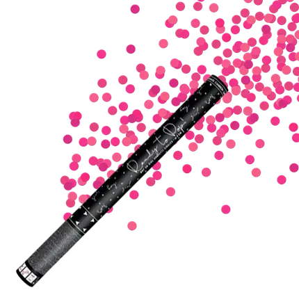Gender Reveal Giant Pink Confetti Cannon