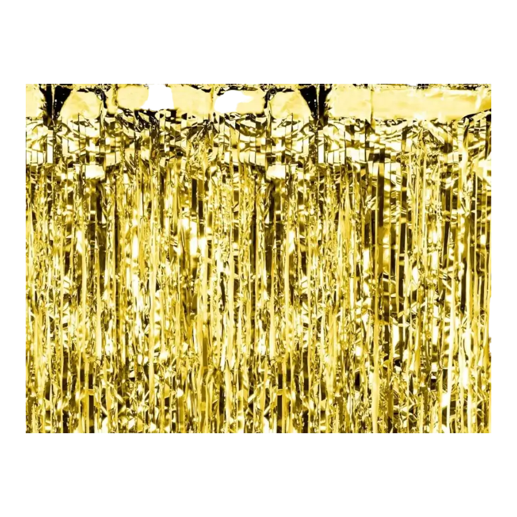 Glittering Gold Curtain 90x250cm