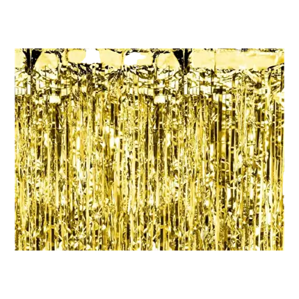 Glittering Gold Curtain 90x250cm