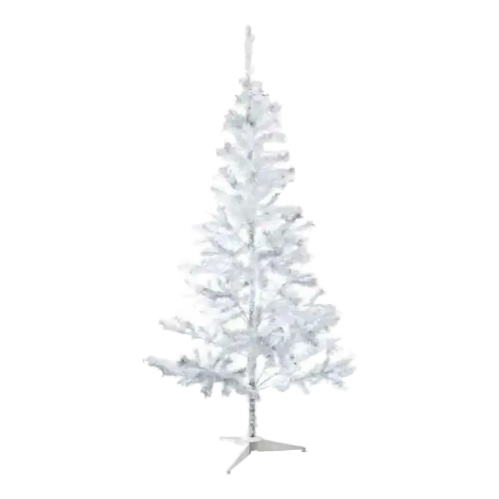 White artificial Christmas tree 180cm