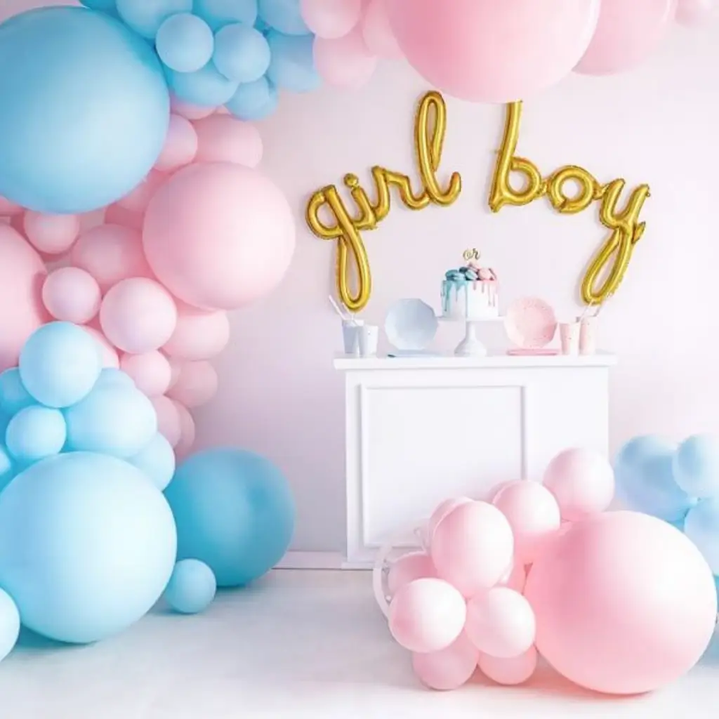 Round balloon Light Pink Pastel ø60cm