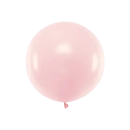 Round balloon Light Pink Pastel ø60cm