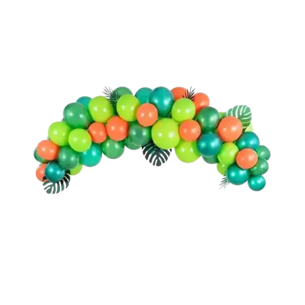 Half Balloon Arch Dinosaur Theme