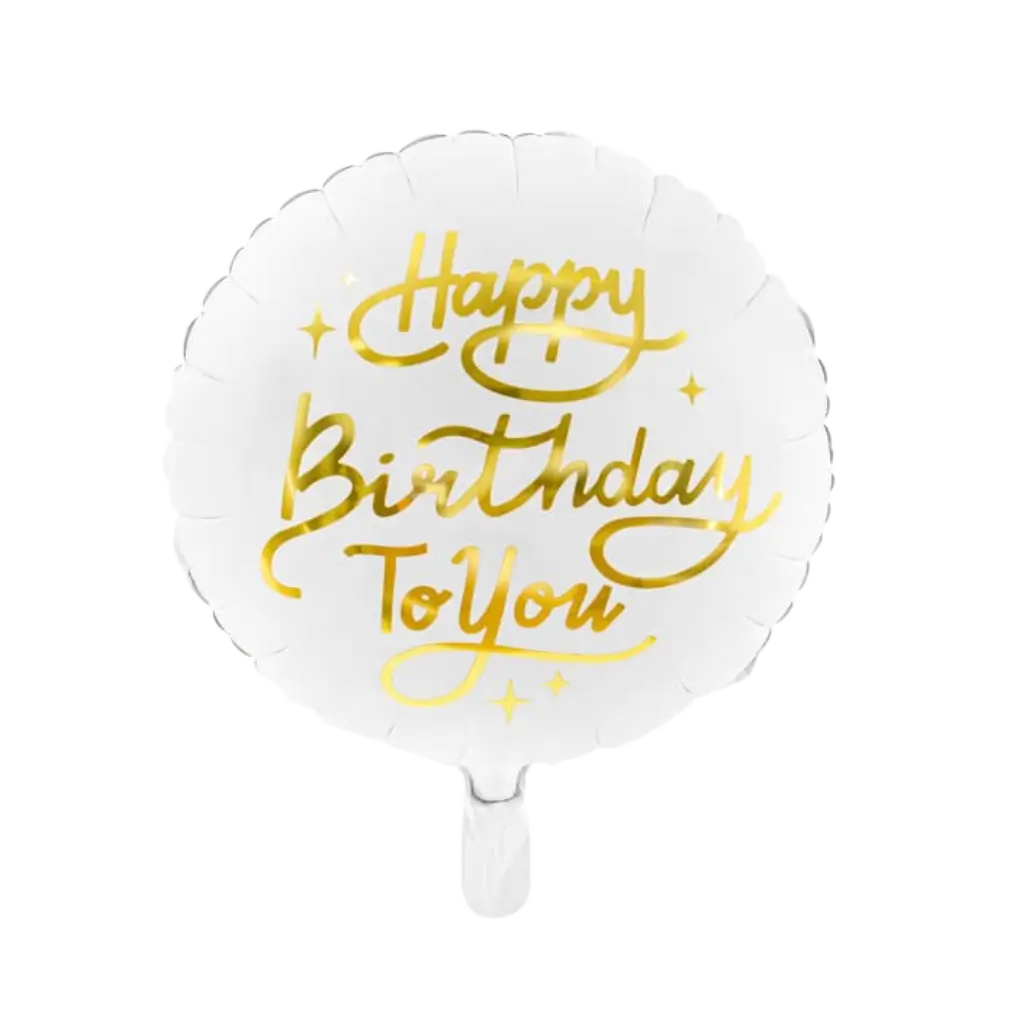 Happy Birthday to You balloon ø35cm