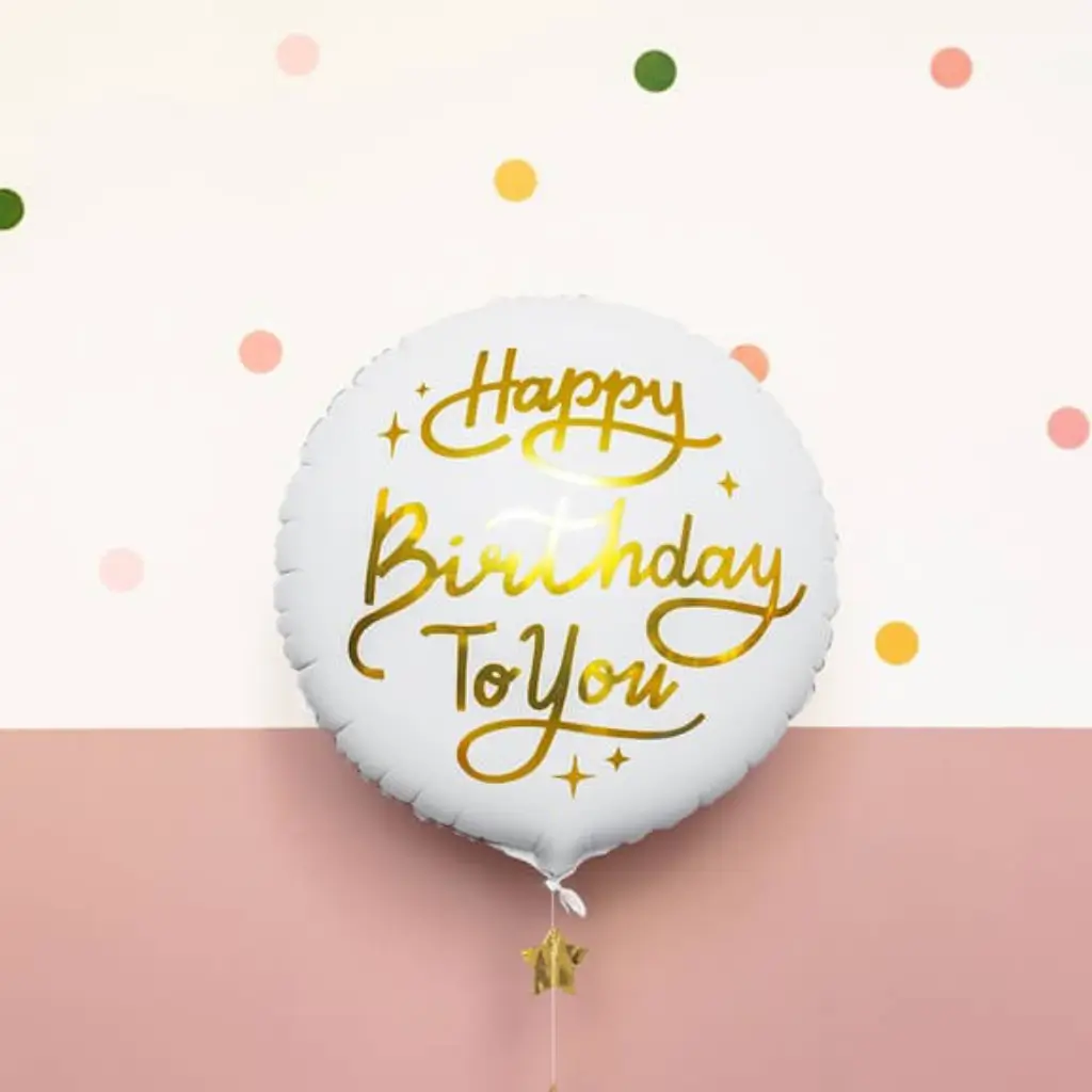 Happy Birthday to You balloon ø35cm