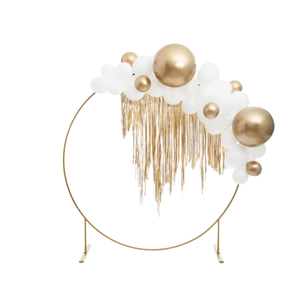 Round Gold Metal Balloon ø60cm