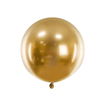 Round Gold Metal Balloon ø60cm