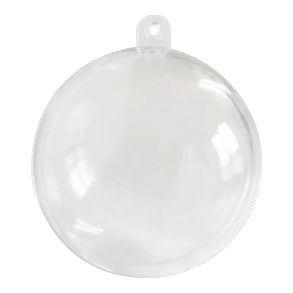 Transparent ball ø8cm (Set of 20)