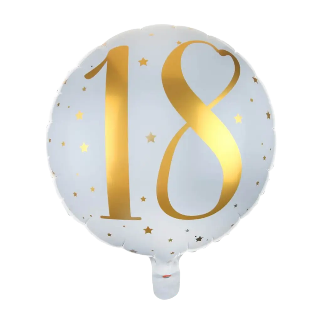 Ball White/Gold 18 years ø45cm