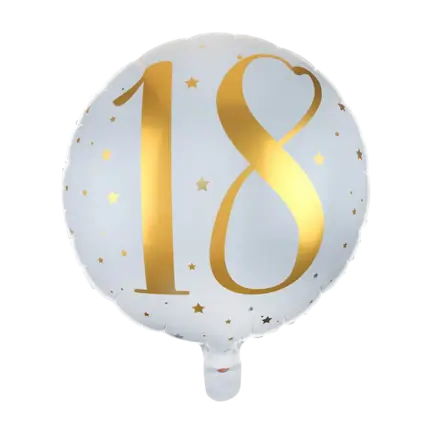 Ball White/Gold 18 years ø45cm