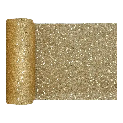 Table runner Gold Glitter 5 meters