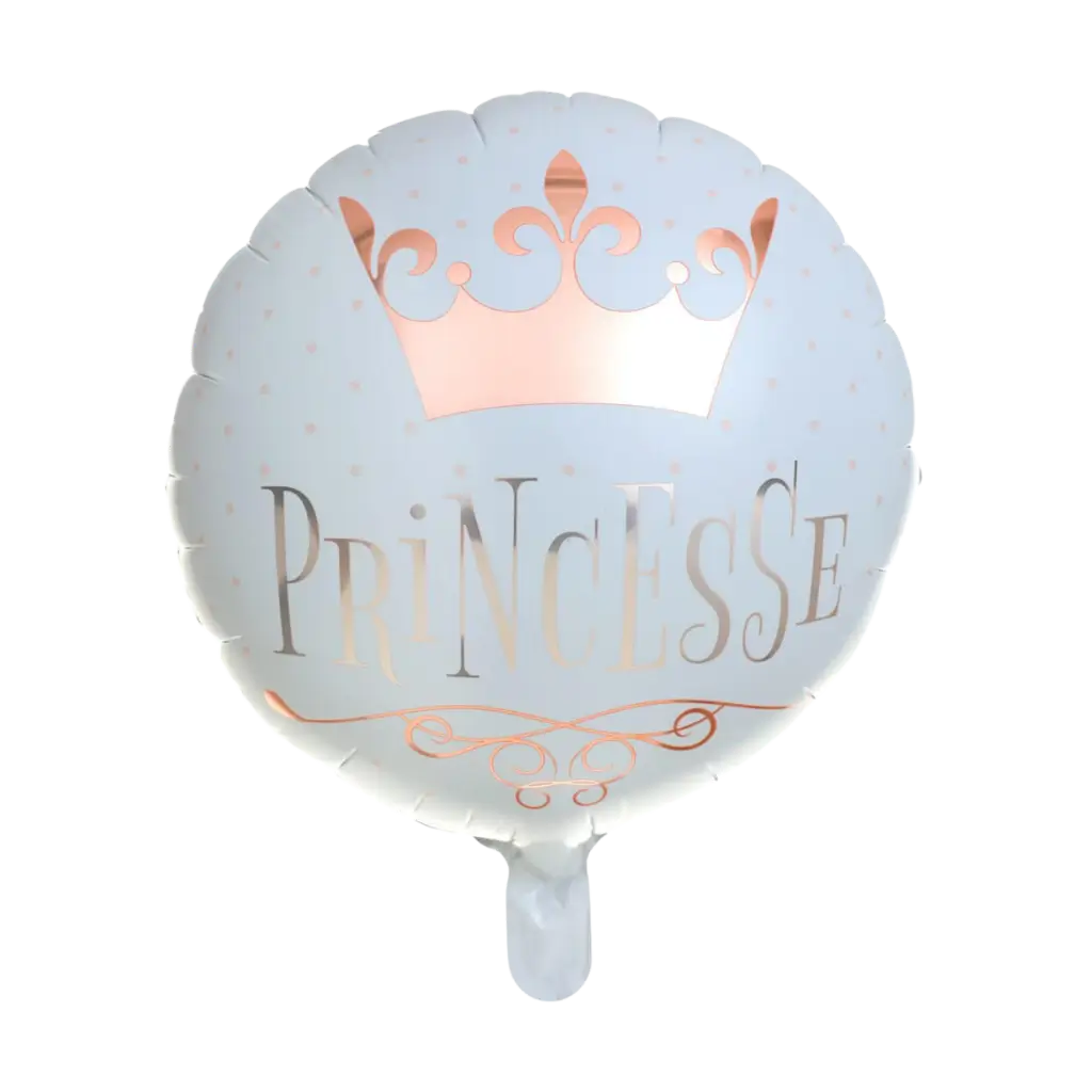 Princess Balloon Pink Gold ø 45cm