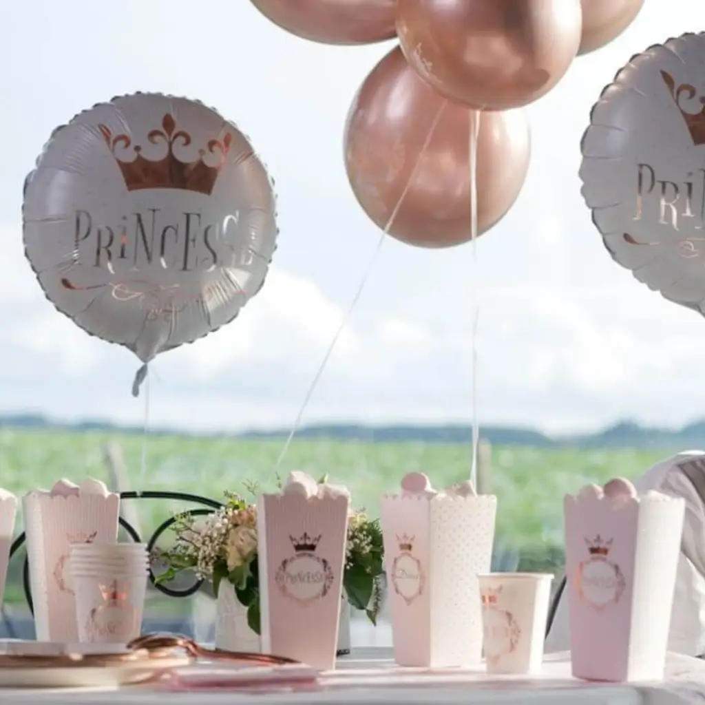 Princess Balloon Pink Gold ø 45cm
