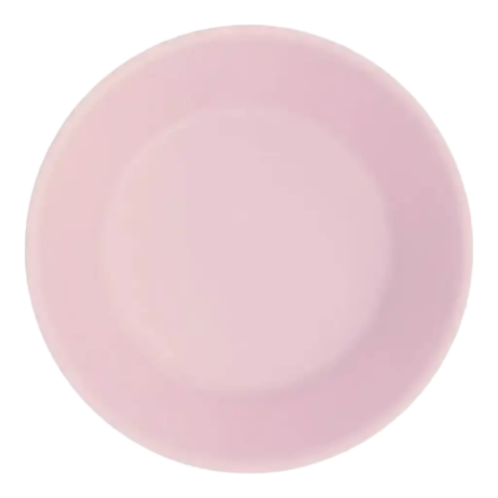 Unbreakable Pastel Pink Deep Plate ø 18cm