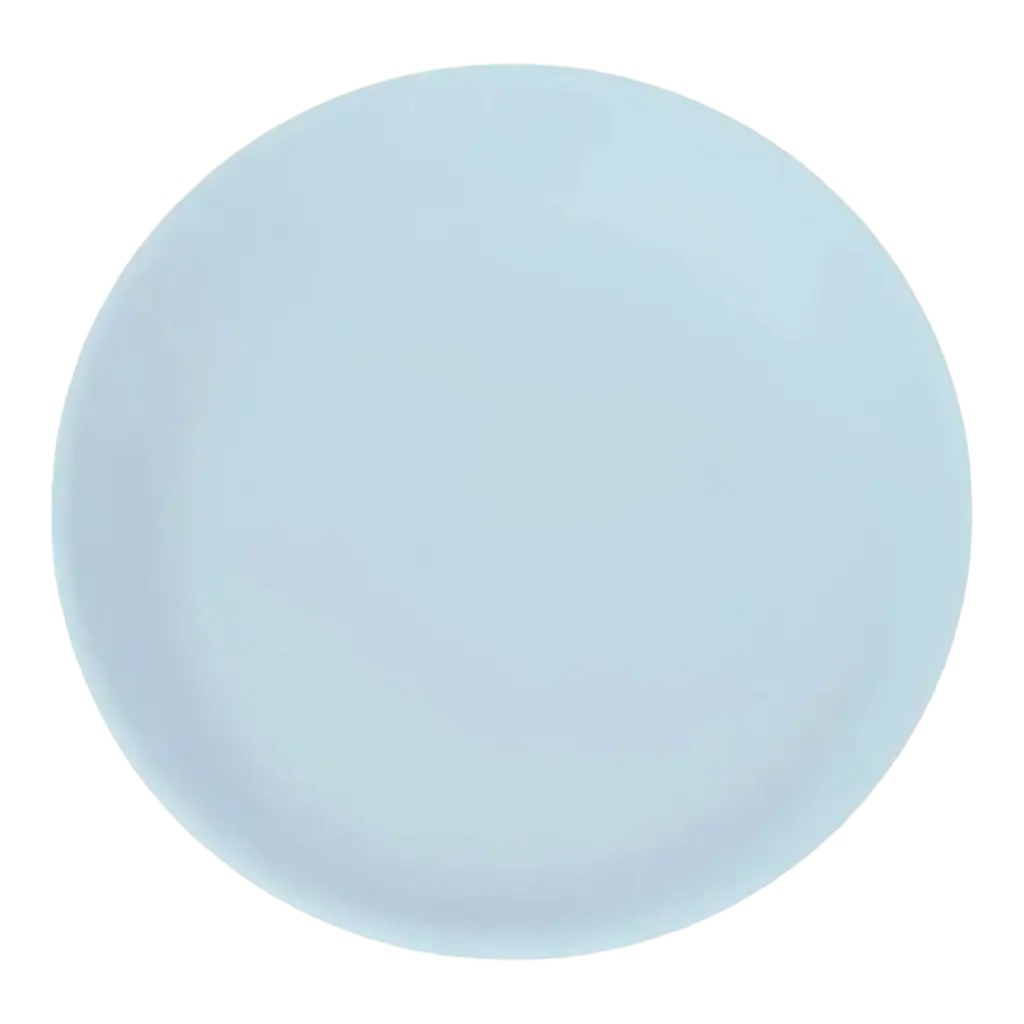 Unbreakable Pastel Blue Flat Plate ø 27,5cm