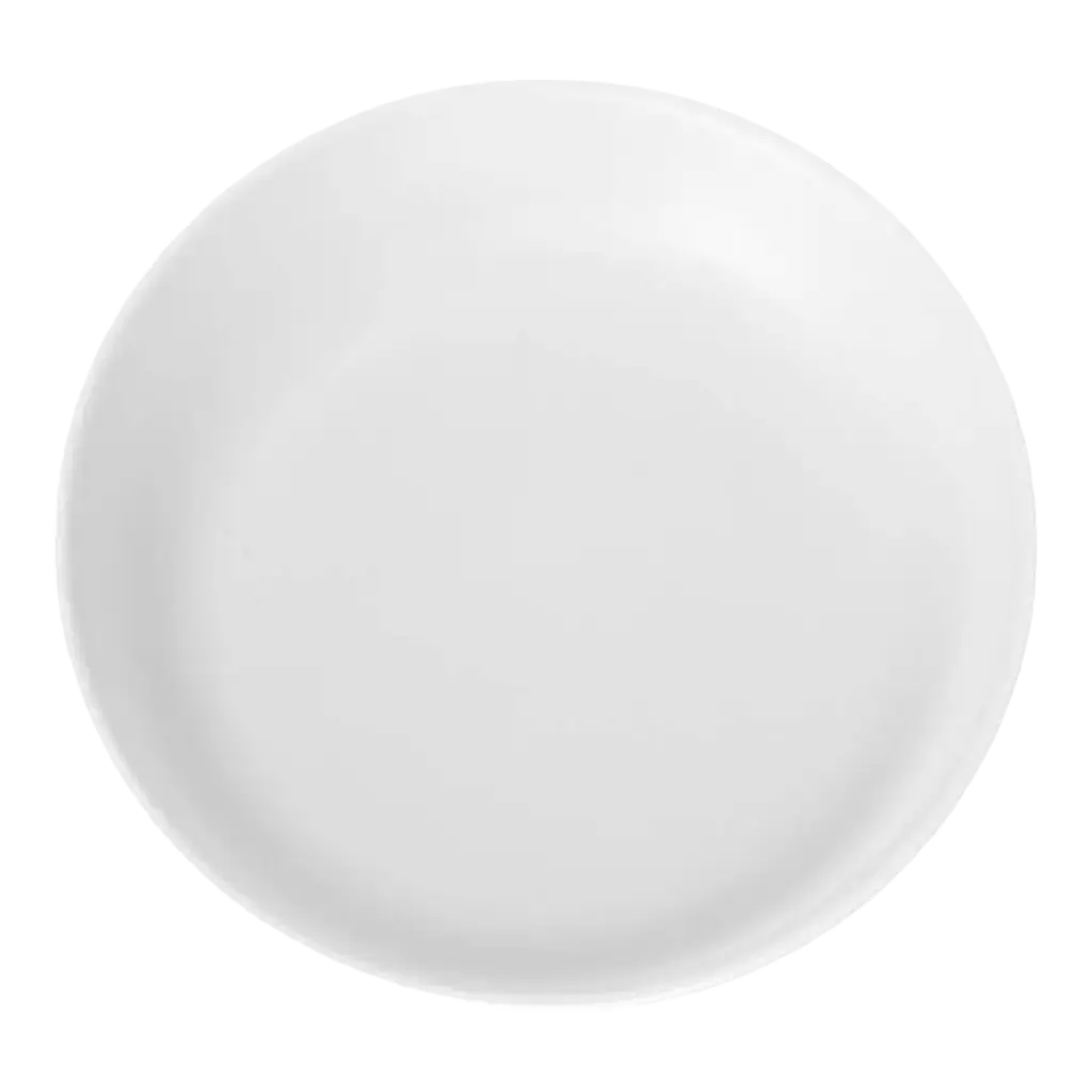 Unbreakable White Flat Plate ø 27,5cm