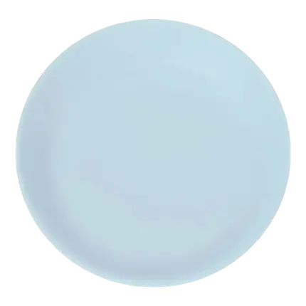 Unbreakable Pastel Blue Flat Plate ø 21cm