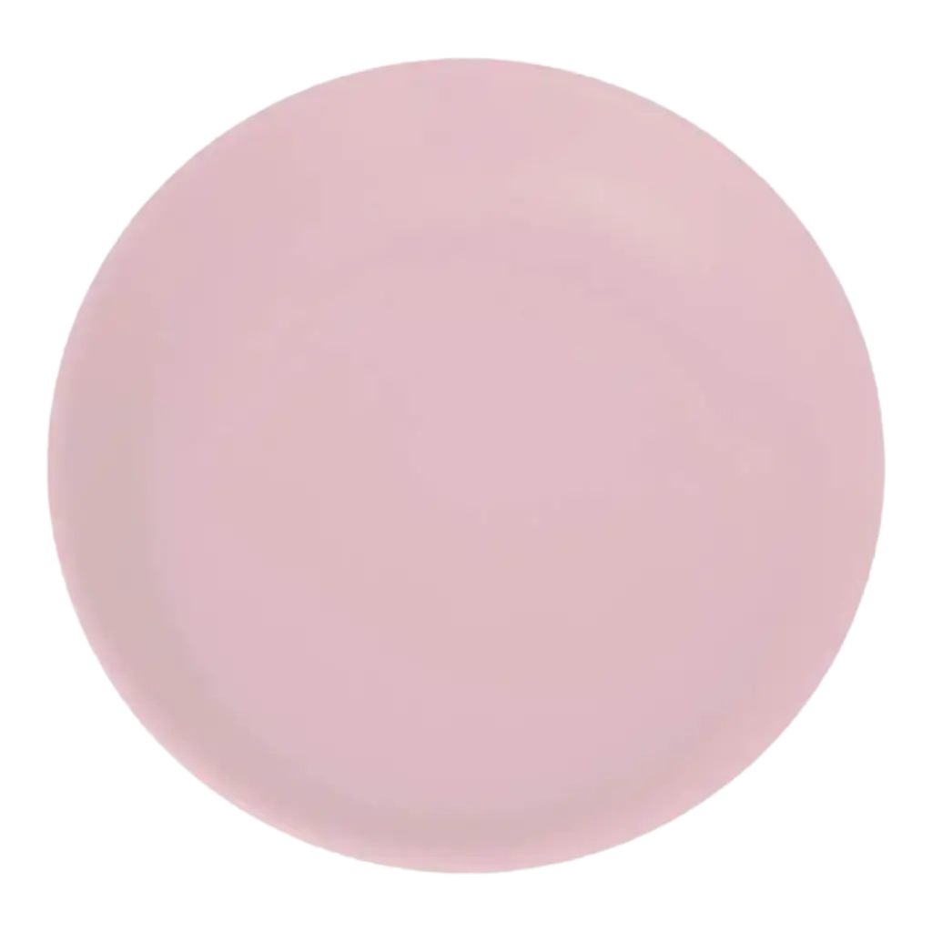 Unbreakable Pastel Pink Flat Plate ø 21cm