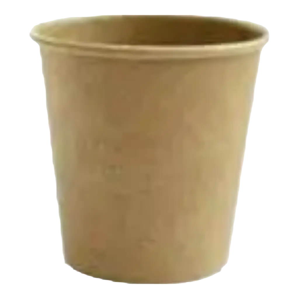 Kraft Carton Coffee Cup 12cl (Set of 50)
