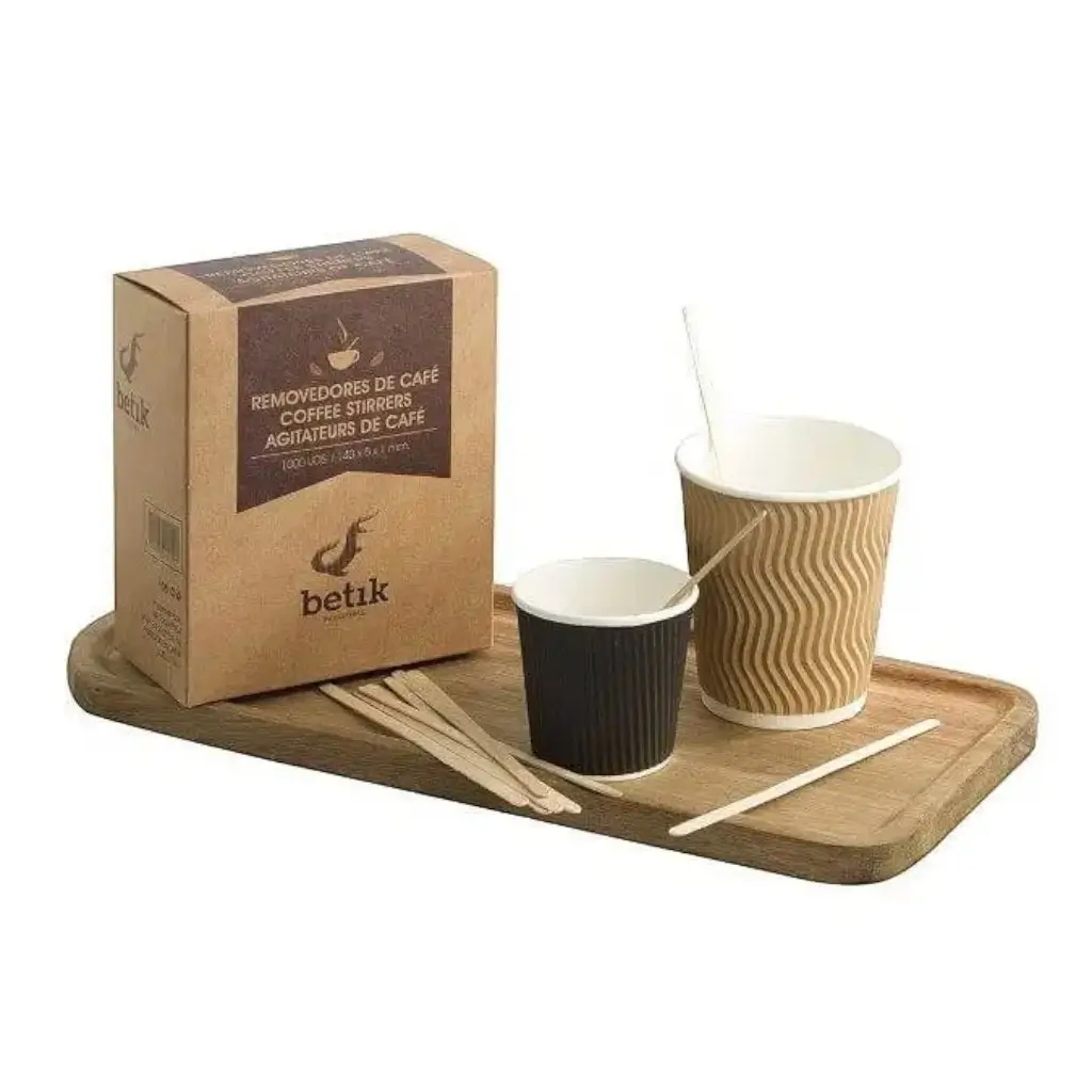 Biodegradable Coffee Stirrer 11cm (Pack of 1000)